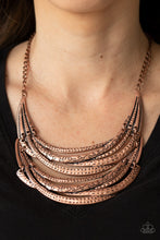 Load image into Gallery viewer, Paparazzi ~ Read Between The VINES ~ Copper Necklace Set