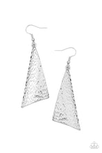 Load image into Gallery viewer, Paparazzi ~ Ready The Troops ~ Silver Earrings