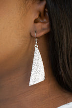 Load image into Gallery viewer, Paparazzi ~ Ready The Troops ~ Silver Earrings
