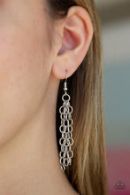 Load image into Gallery viewer, Paparazzi ~ Ready To Pounce ~ Silver Necklace Set