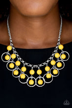 Load image into Gallery viewer, Paparazzi ~ Really Rococo ~ Yellow Necklace Set