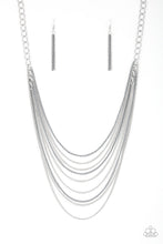 Load image into Gallery viewer, Paparazzi - Rebel Rainbow - Silver Necklace - Klassy Jewelz Boutique
