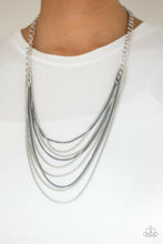 Load image into Gallery viewer, Paparazzi - Rebel Rainbow - Silver Necklace - Klassy Jewelz Boutique