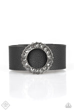 Load image into Gallery viewer, Paparazzi ~ Rebel Razzle ~ Black Urban Bracelet (Fashion Fix Exclusive)