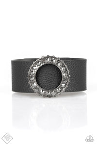 Paparazzi ~ Rebel Razzle ~ Black Urban Bracelet (Fashion Fix Exclusive)