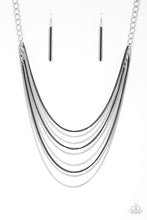 Load image into Gallery viewer, Paparazzi - Rebel Rainbow - Silver Necklace - Klassy Jewelz Boutique
