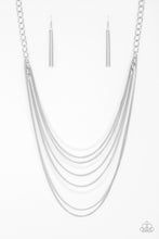 Load image into Gallery viewer, Paparazzi - Rebel Rainbow - Silver Necklace - Klassy Jewelz Boutique