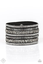 Load image into Gallery viewer, Paparazzi ~ Rebellious Shine ~ Black Urban Bracelet (Fashion Fix Exclusive)