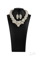 Load image into Gallery viewer, Paparazzi ~ &quot;Regal&quot; ~ ZI Collection ~ White Pearl Necklace Set