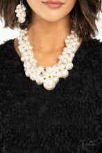 Load image into Gallery viewer, Paparazzi ~ &quot;Regal&quot; ~ ZI Collection ~ White Pearl Necklace Set