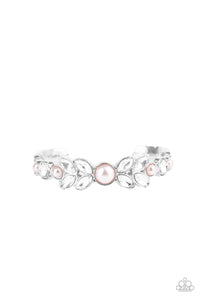Paparazzi ~ Regal Reminiscence ~ Pink Pearl Cuff Bracelet