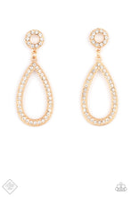 Load image into Gallery viewer, Paparazzi ~ Regal Revival ~ Gold Post Earrings (Fashion Fix Exclusive)