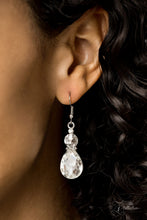 Load image into Gallery viewer, Paparazzi ~ &quot;Reign&quot; ~ ZI Collection ~ White Rhinestone Necklace Set