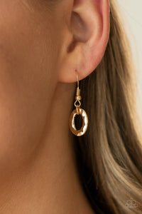 Paparazzi ~ Repeat After Me ~ Gold Necklace Set