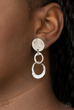Load image into Gallery viewer, Paparazzi - Reshaping Refinement - White Clip-On Earrings -$5.00