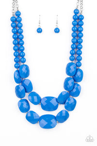 Paparazzi - Resort Ready - Blue Necklace -$5.00