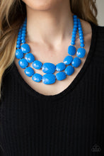 Load image into Gallery viewer, Paparazzi - Resort Ready - Blue Necklace -$5.00