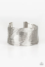 Load image into Gallery viewer, Paparazzi ~ Retro Revamp ~ Silver Cuff Bracelet