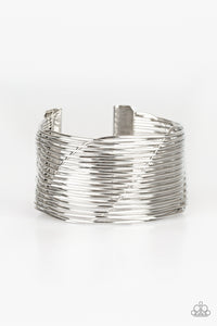Paparazzi ~ Retro Revamp ~ Silver Cuff Bracelet