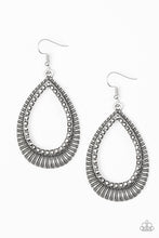 Load image into Gallery viewer, Paparazzi ~ Right As REIGN ~ Silver Earrings