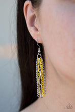 Load image into Gallery viewer, Paparazzi ~ Right On Key ~ Yellow Necklace Set