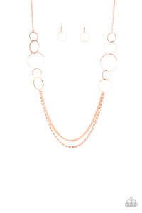 Paparazzi ~ Ring In The Radiance ~ Copper Necklace Set