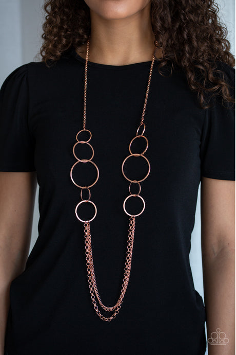 Paparazzi ~ Ring In The Radiance ~ Copper Necklace Set