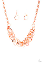 Load image into Gallery viewer, Paparazzi ~ Ringing In The Bling ~ Copper Necklace Set