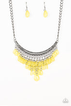 Load image into Gallery viewer, Paparazzi ~ Rio Rainfall ~ Yellow Necklace Set