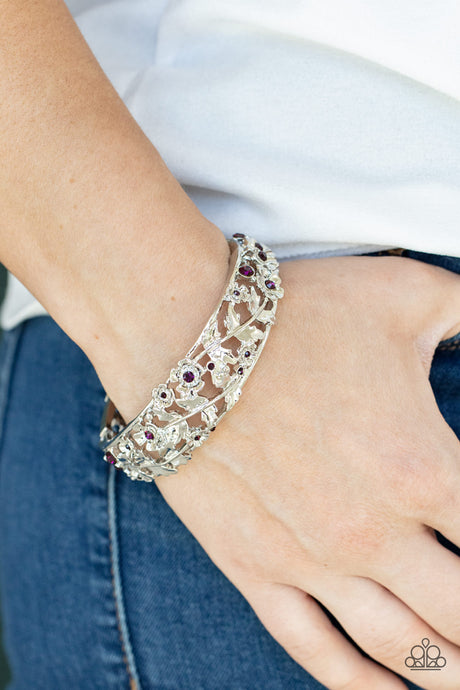 Paparazzi ~ Ripe for the Picking ` Purple Bangle-Like Bracelet