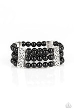 Load image into Gallery viewer, Paparazzi ~ Ritzy Ritz ~ Black Pearl Bracelet