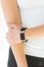 Load image into Gallery viewer, Paparazzi ~ Ritzy Ritz ~ Black Pearl Bracelet