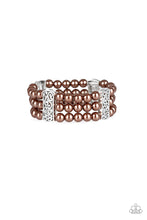 Load image into Gallery viewer, Paparazzi ~ Ritzy Ritz ~ Brown Pearl Bracelet
