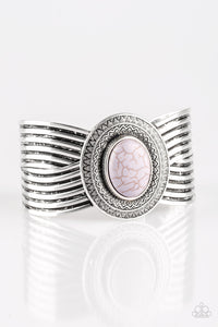 Paparazzi ~ River Walk Radiance ~ Silver Cuff Bracelet