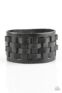 Paparazzi - Road Hog - Black Urban Bracelet (Men's)