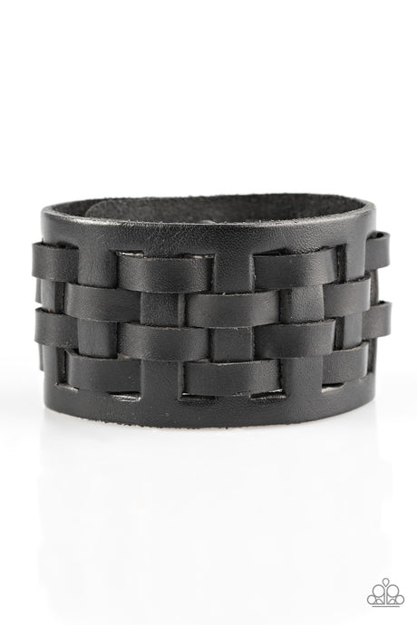 Paparazzi - Road Hog - Black Urban Bracelet (Men's)