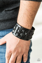 Load image into Gallery viewer, Paparazzi - Road Hog - Black Urban Bracelet (Men&#39;s)