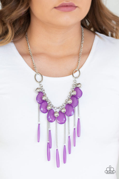 Paparazzi ~ Roaring Riviera ~ Purple Necklace Set