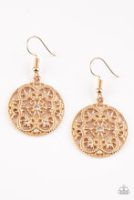 Load image into Gallery viewer, Paparazzi ~ Rochester Royale ~ Gold Earrings