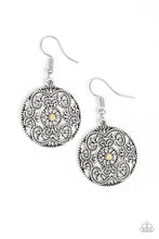 Load image into Gallery viewer, Paparazzi ~ Rochester Royale ~ Yellow Earrings