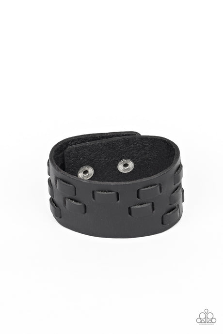 Paparazzi - Rodeo Rampage - Black Urban Men's Bracelet