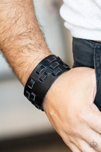 Paparazzi - Rodeo Rampage - Black Urban Men's Bracelet