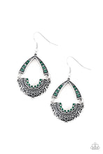 Load image into Gallery viewer, Paparazzi ~ Royal Engagement ~ Green Earrings