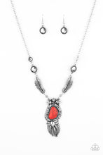 Load image into Gallery viewer, Paparazzi ~ Ruler of The Roost ~ Red Necklace Set