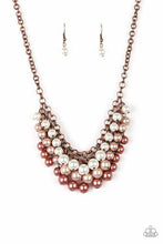Load image into Gallery viewer, Paparazzi - Run For The Heels - Copper Pearl Necklace - Klassy Jewelz Boutique