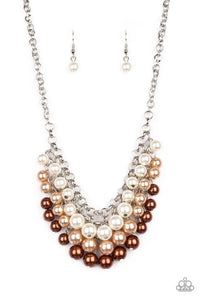 Paparazzi - Run for the HEELS - Multi Pearl Necklace - Klassy Jewelz Boutique