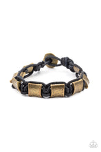 Load image into Gallery viewer, Paparazzi ~ Rural Crew ~ Men&#39;s Black Urban Bracelet