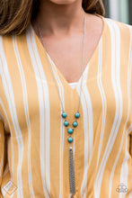 Load image into Gallery viewer, Paparazzi ~ Rural Heiress ~ Blue Turquoise Necklace Set (Fashion Fix Exclusive)