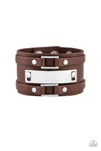 Load image into Gallery viewer, Paparazzi ~ Rural Ranger ~ Men&#39;s Brown Urban Bracelet