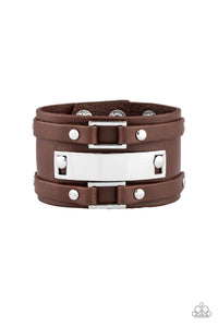 Paparazzi ~ Rural Ranger ~ Men's Brown Urban Bracelet